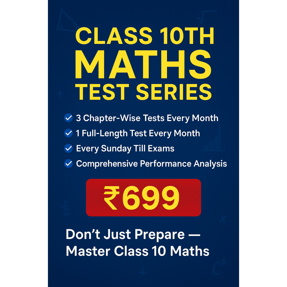 Class 10 Mathematics Test Series