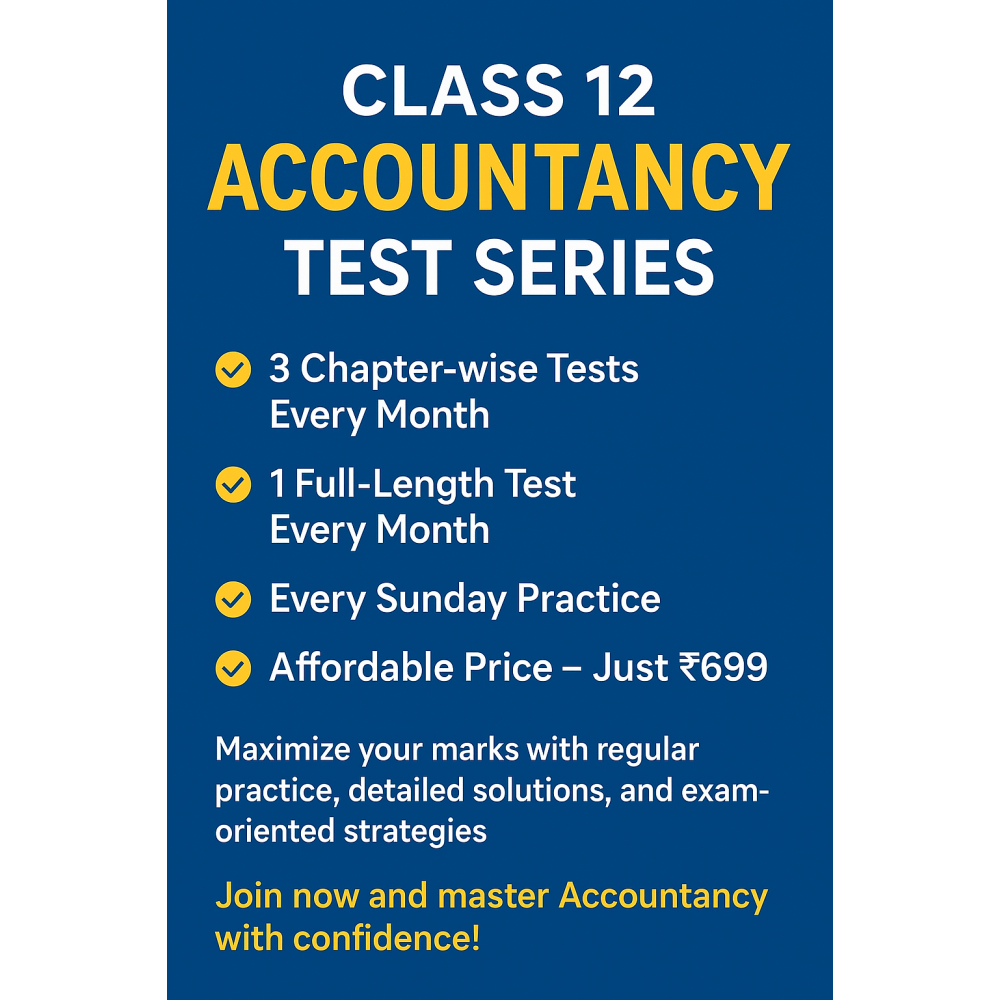 Class 12 Accountancy Test Series