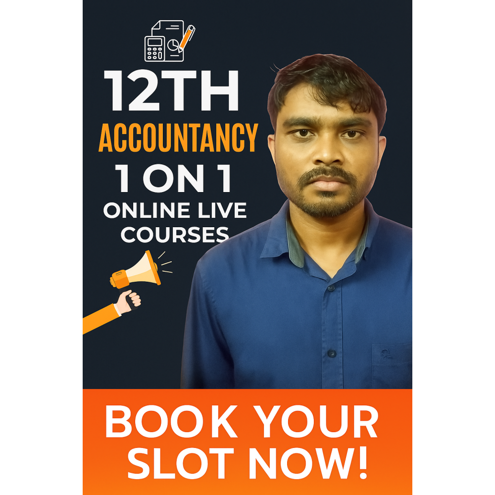 12th Accountancy 1:1 Online Live Class