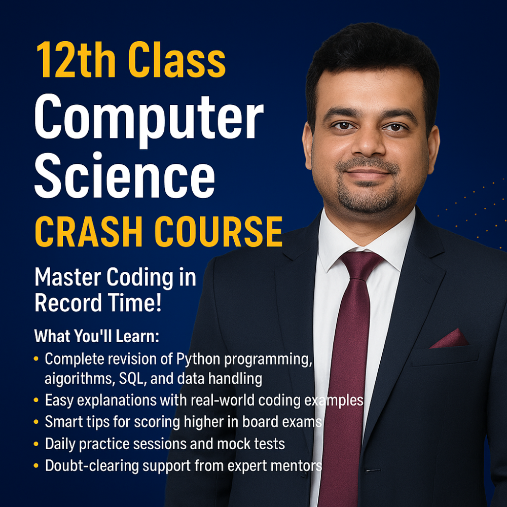 12th Computer Science (Crash Course)